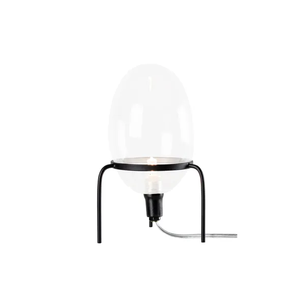 Drops bordslampa, svart klar